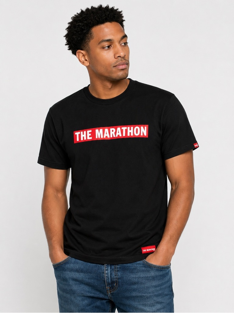 The Marathon Clothing LIMITED EDITION MARATHON BAR T-SHIRT - BLACK | NEW/NWT♥️